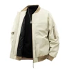 Winter Thick Jackets Men 9XL Plus Size Solid Color Varsity Jacket Fashion Casual Baseball Jacket Coats Male Big Size 8XL 2