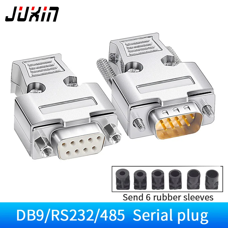 

Industrial-grade DB9 male female RS232 / 485 joint 9-pin 9P connector nine-pin COM port 212