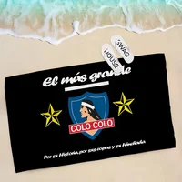 1pc Social Y Deportivo Colo-Colo Towel Children's Beach Towel Summer Swimming Shower Towel Bathroom Supplies 2