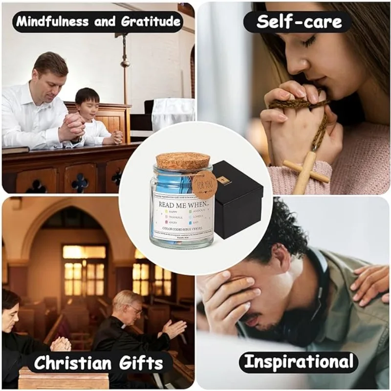 Cultural Cards Bible Verses Jar for Christmas