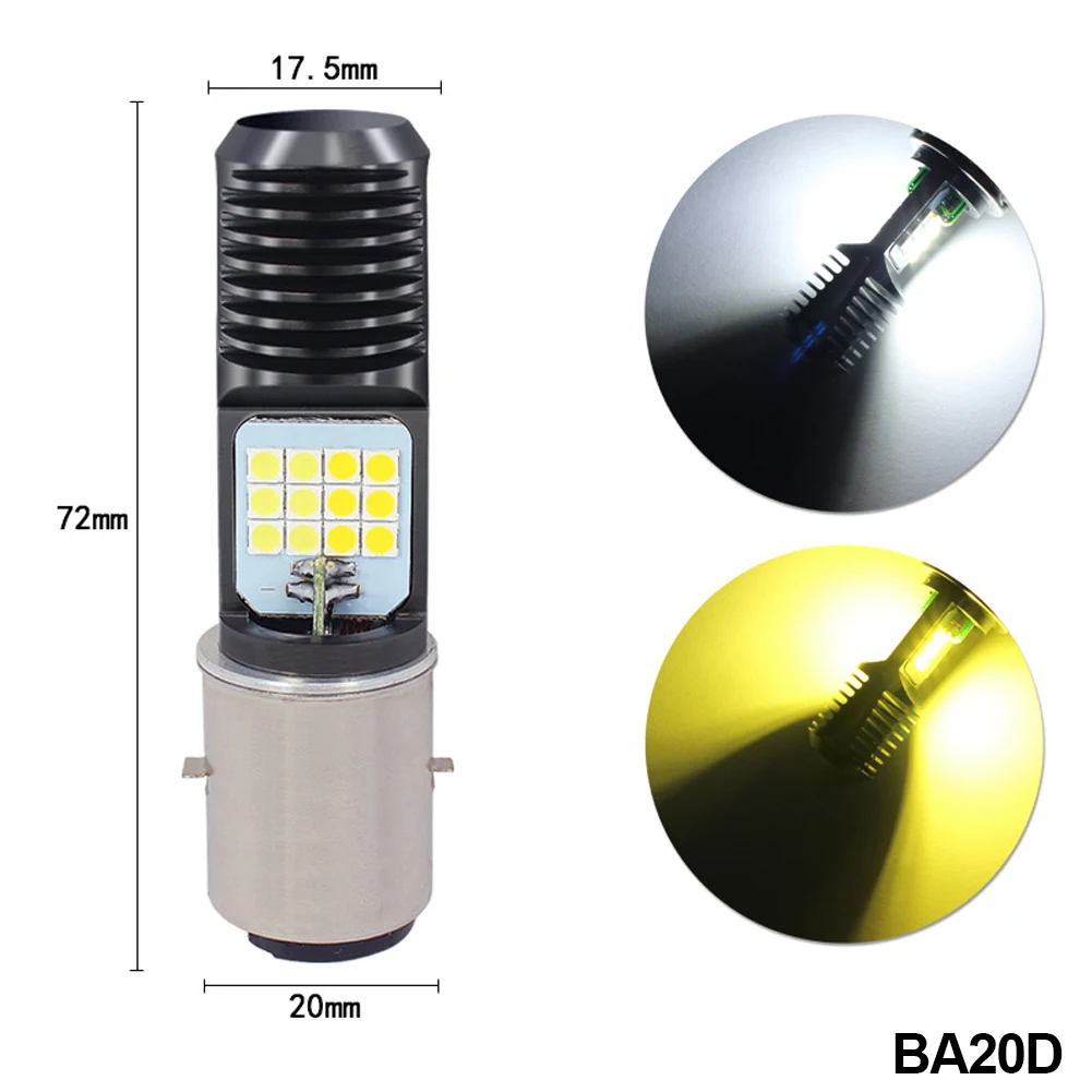 White Yellow BA20D