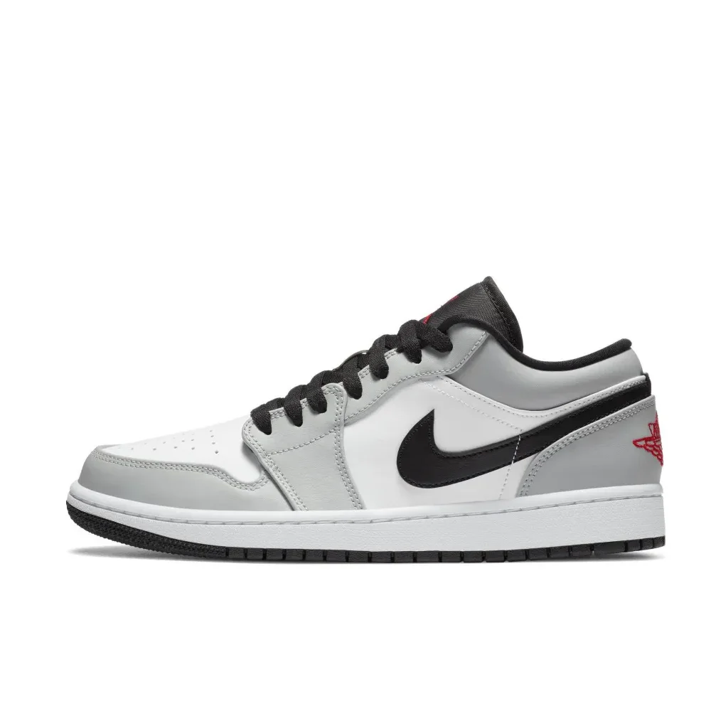 NIKE Air Jordan 1 Synthetic Leather Anti-slip Wear-resistant Low Top Retro Basketball Shoes Men's basketball shoes