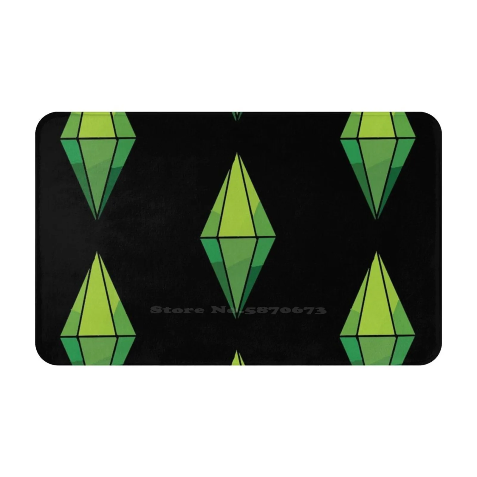 Plumbob 3 Taglie Home Rug Room Carpet The Sims 4 Gaming The Sims 3 Green Ea Sul Sul The Sims 2 Ts4 Videogiochi Diamond Gamer I