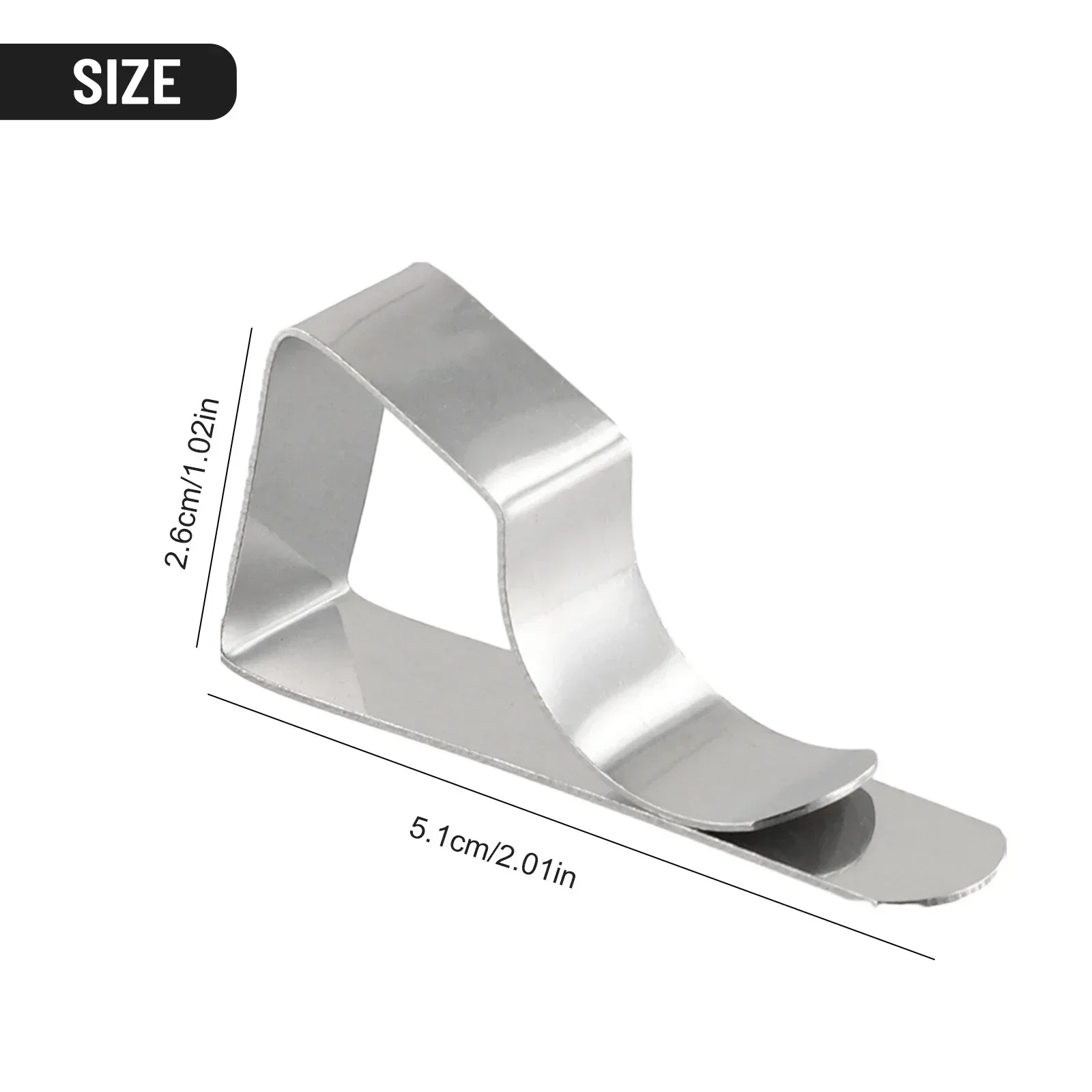 Tablecloth Clip Stainless Steel Tablecloth Clamps Clamps Holder Clip Wedding Camping Promenade Table Cover 8 Pcs