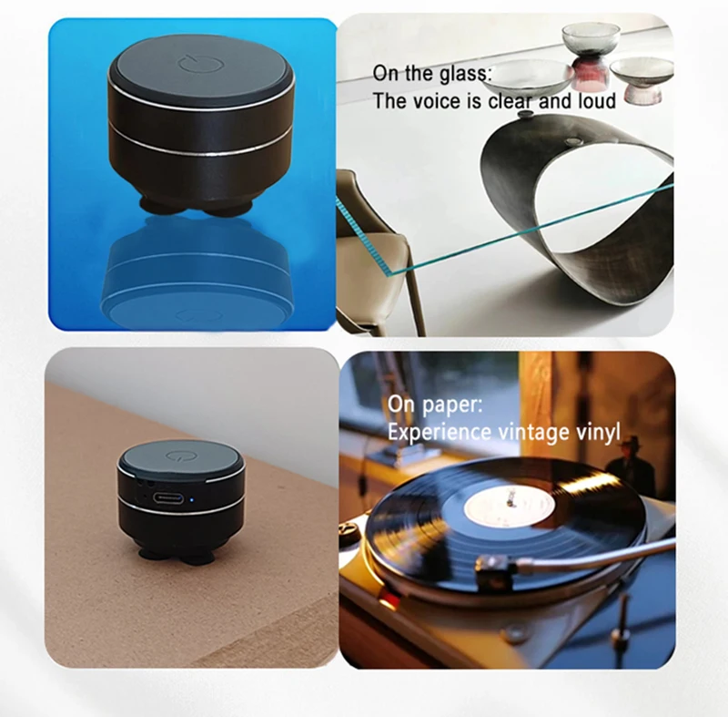 Bone conduction wireless speaker