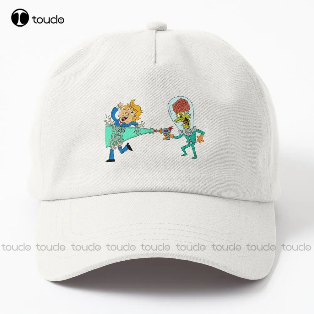 Attacchi Mars Attacchi Mars Attacchi Mars Alien Dad Hat Cool Hats For Men Cotton Denim Caps Hip Hop Trucker Hats Regalo Personalizzato Unisex