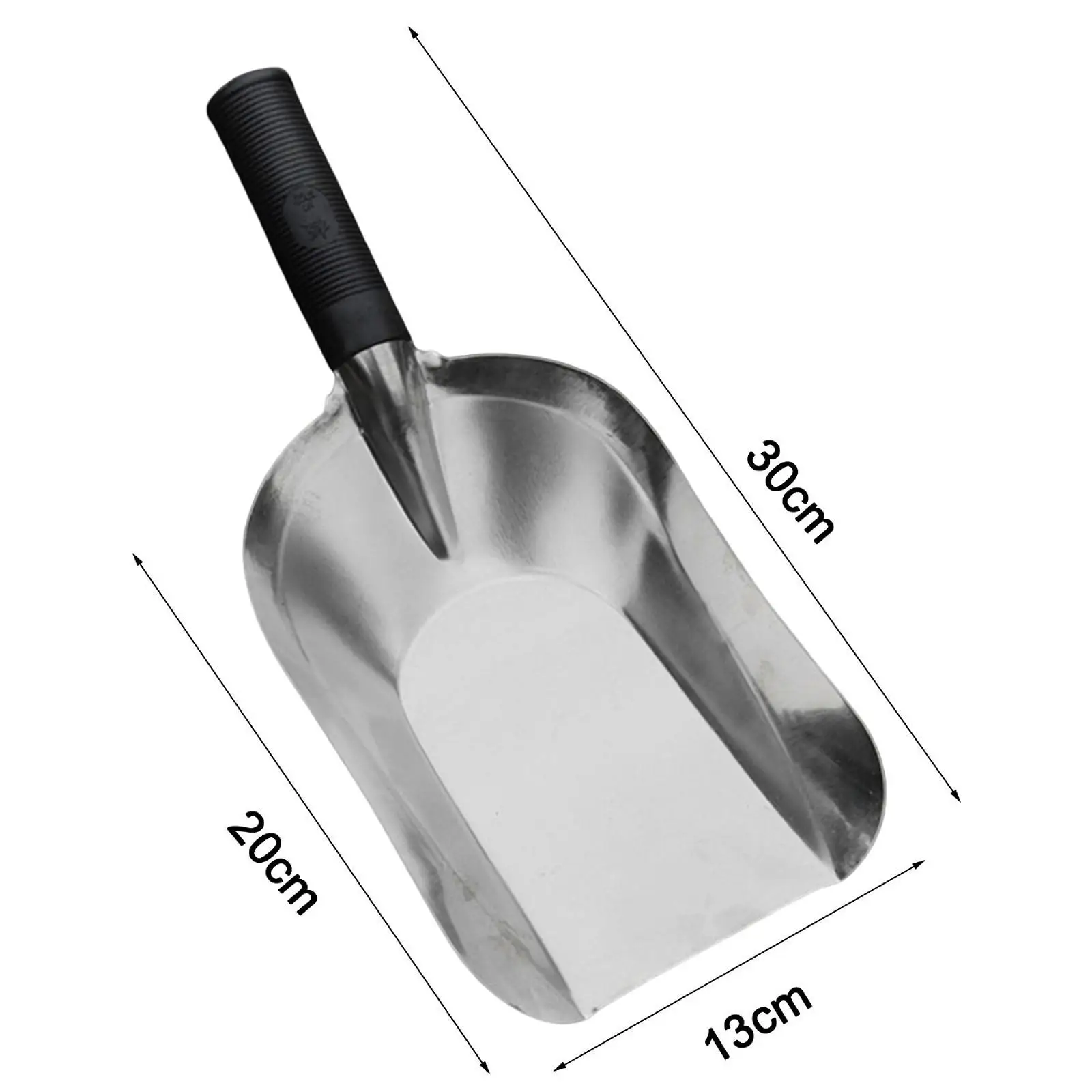 Garden Spade Flat Spoon Design Portable Practical Sand Spade for Weeding Digging Cultivation Planting