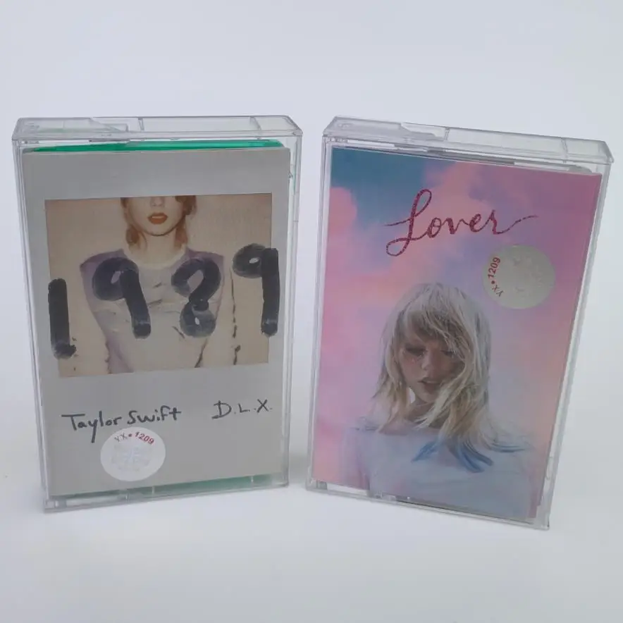 

Beauty Star Taylor Swift Lover+1989 Music Album Standard Edition + Deluxe Edition vintage Cassette Car Walkman Christmas Gift