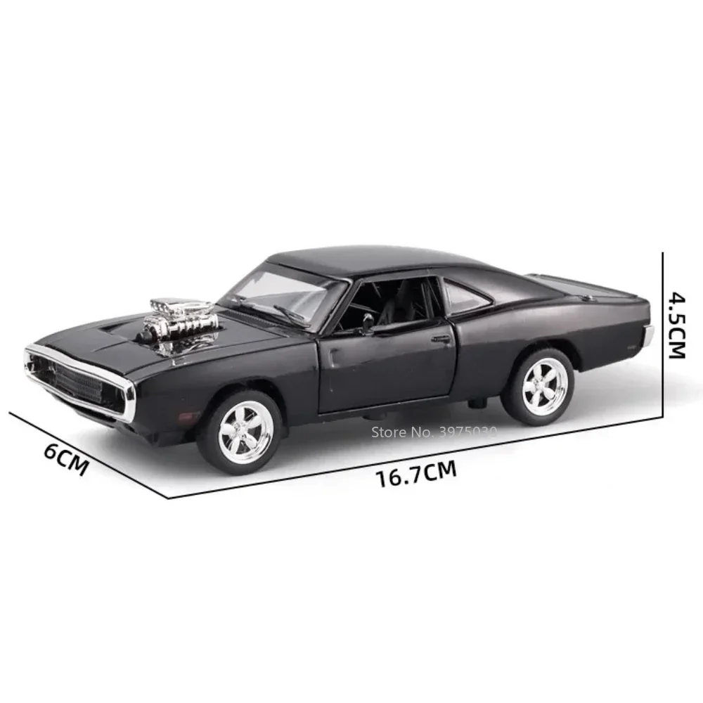 1/32 Fast and Furious 8 DodgeWar Horse Metal Car Model Toys Alloy Diecast Vehicle Models High Simulation Toys Boy's Gift Rebound 2