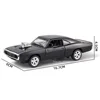 1/32 Fast and Furious 8 DodgeWar Horse Metal Car Model Toys Alloy Diecast Vehicle Models High Simulation Toys Boy's Gift Rebound 2
