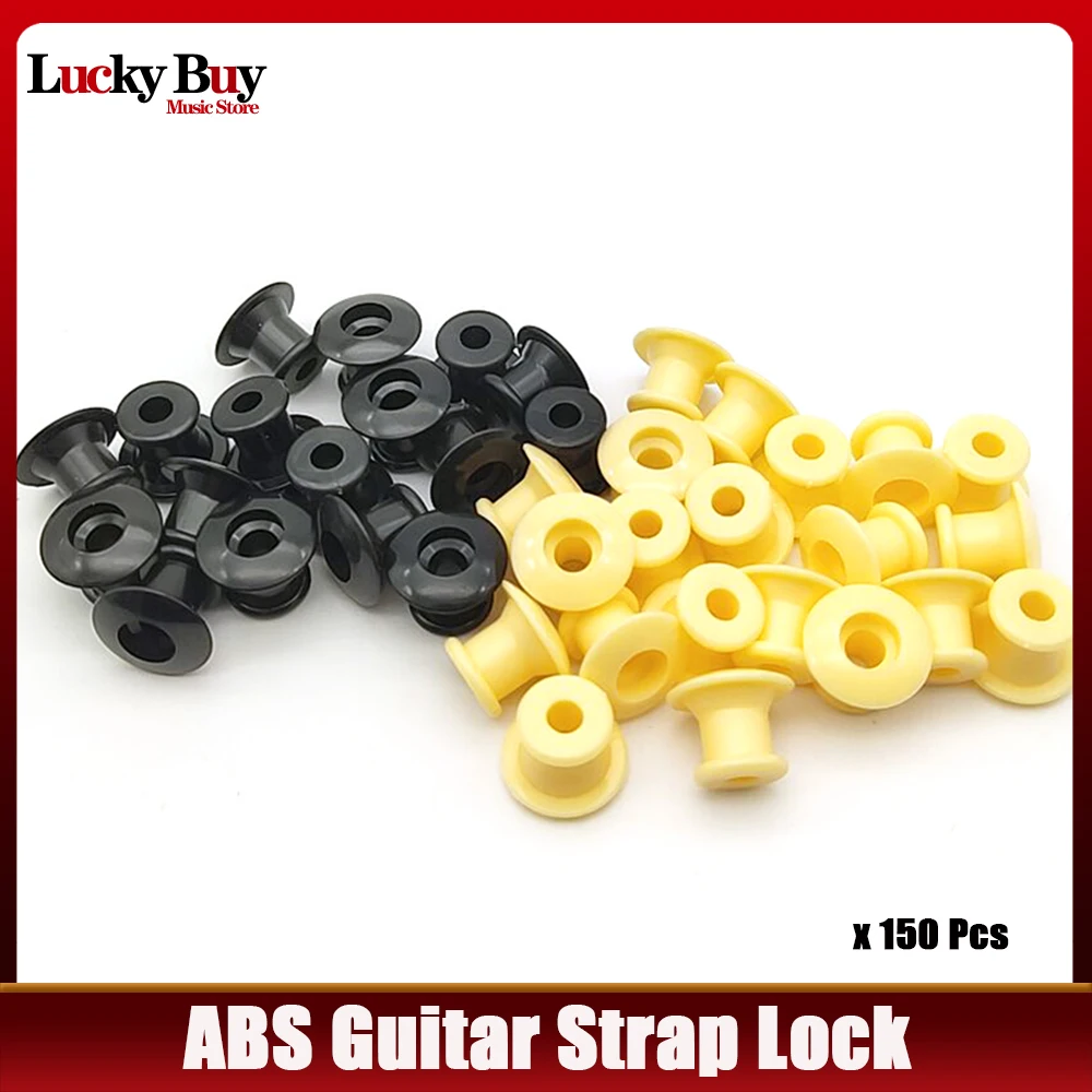 

150pcs Guitar Strap Lock Plastic Guitar Strap Button for Acoustic Classical Electric Bass Guitar Ukulele Guitarra Part