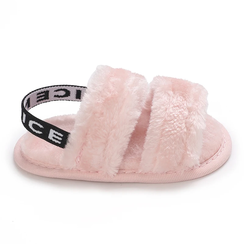 VALEN SINA Super Sweet Plush baby girls summer shoes 0-18m newborn baby girl sandals toddler infant sandal shoes