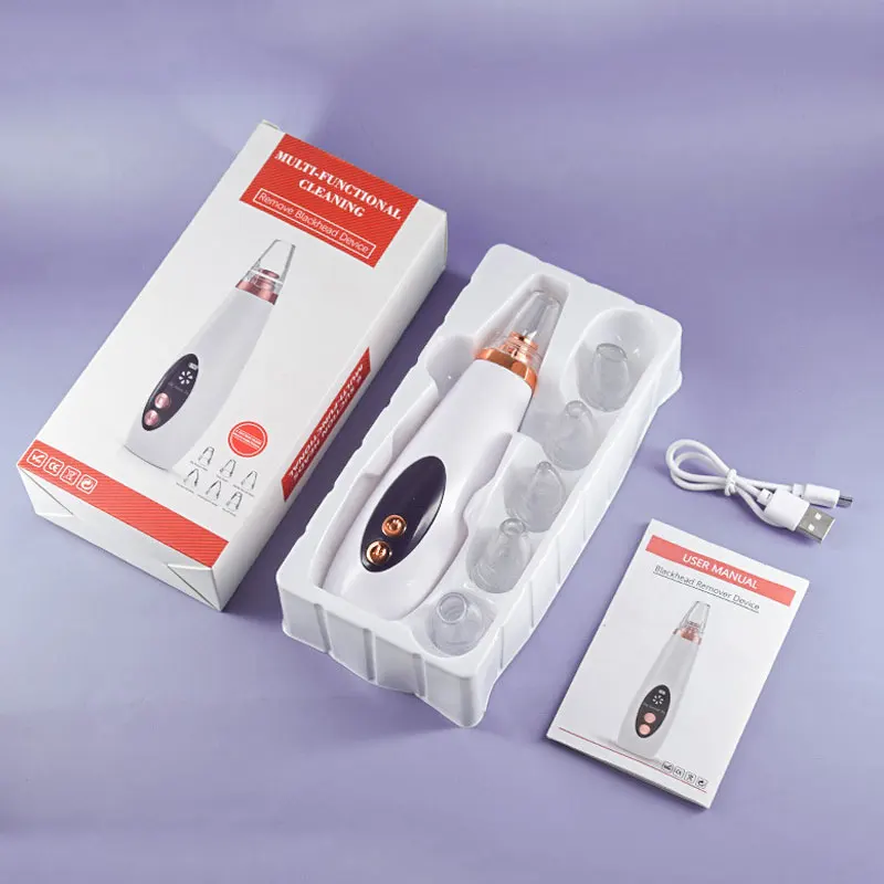 Face Cleansing Beauty Machine 3 Suction Mode Acne Blackheads Dead Skin Remover Electric Visual Cleaning