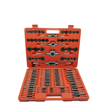 110Pcs/Set Tap and Die Set M2-M18 Screw Thread Metric Tap Die Sets of Hand Tools Kit Hand Threading Tools For Metal Working 1