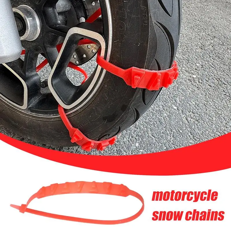 For Refer To Description Snow Tire Chain Nylon Anti-skid Chains Extrication Chain For Winter Driving Non-Slip Snow Chains