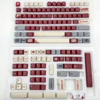 Lycoris Recoil Keycap Cherry Profile 142 Keys PBT DYE Sublimation ANSI Layout ISO Enter For Mechanical Gaming Keyboard - Image 5