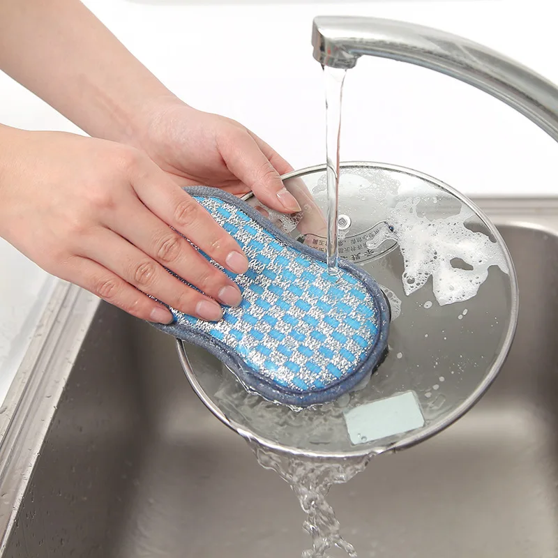 Double-Sided Kitchen Cleaning Sponge 3