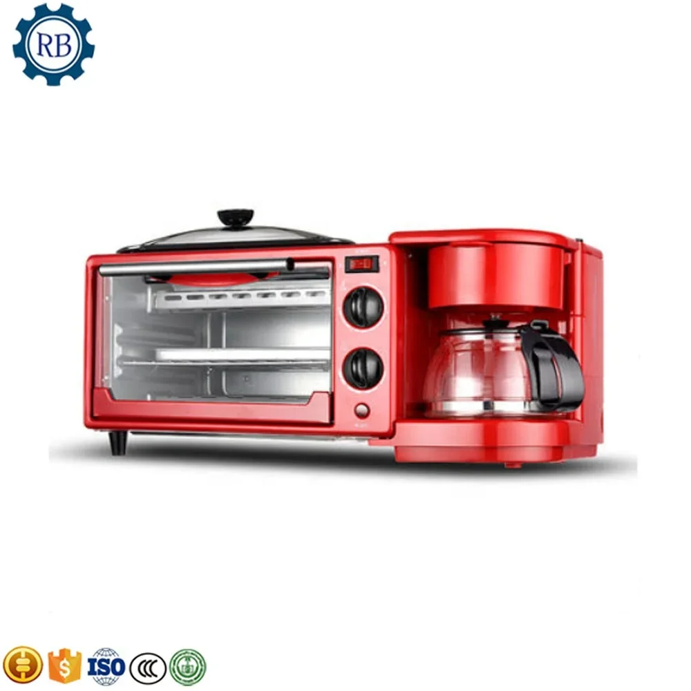 3 In 1 Breakfast Making Machine Time-saving Automatic Breakfast Machine No Stick Oil 2