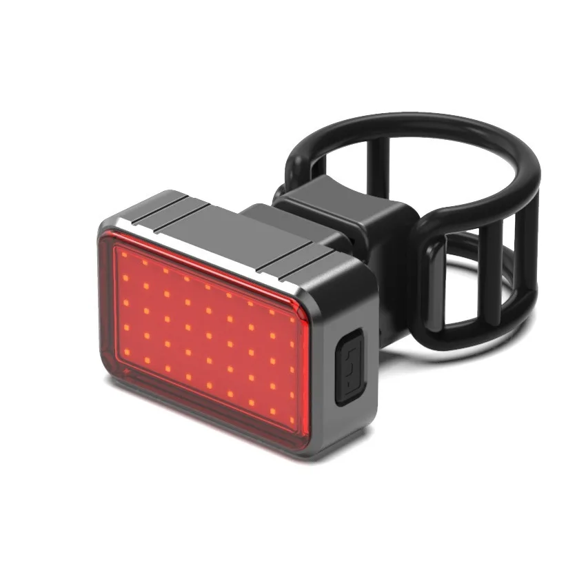 

Smart Bicycle Tail Rear Light Auto Start Stop Brake USB Charge Cycling Taillight Bike gravity sensor COB LED Safety Cycling Lamp