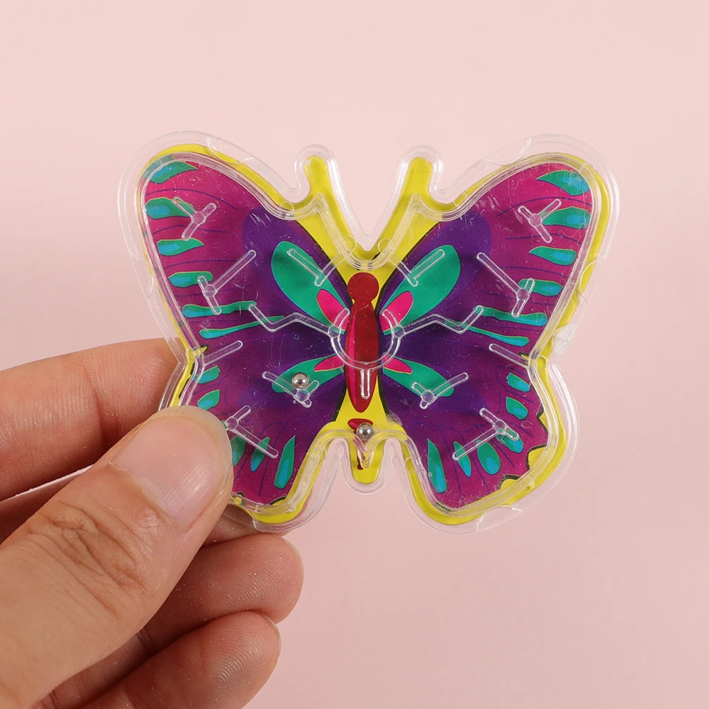 Cute Animal Plane Maze Puzzle Game 12Pcs for Kids Party