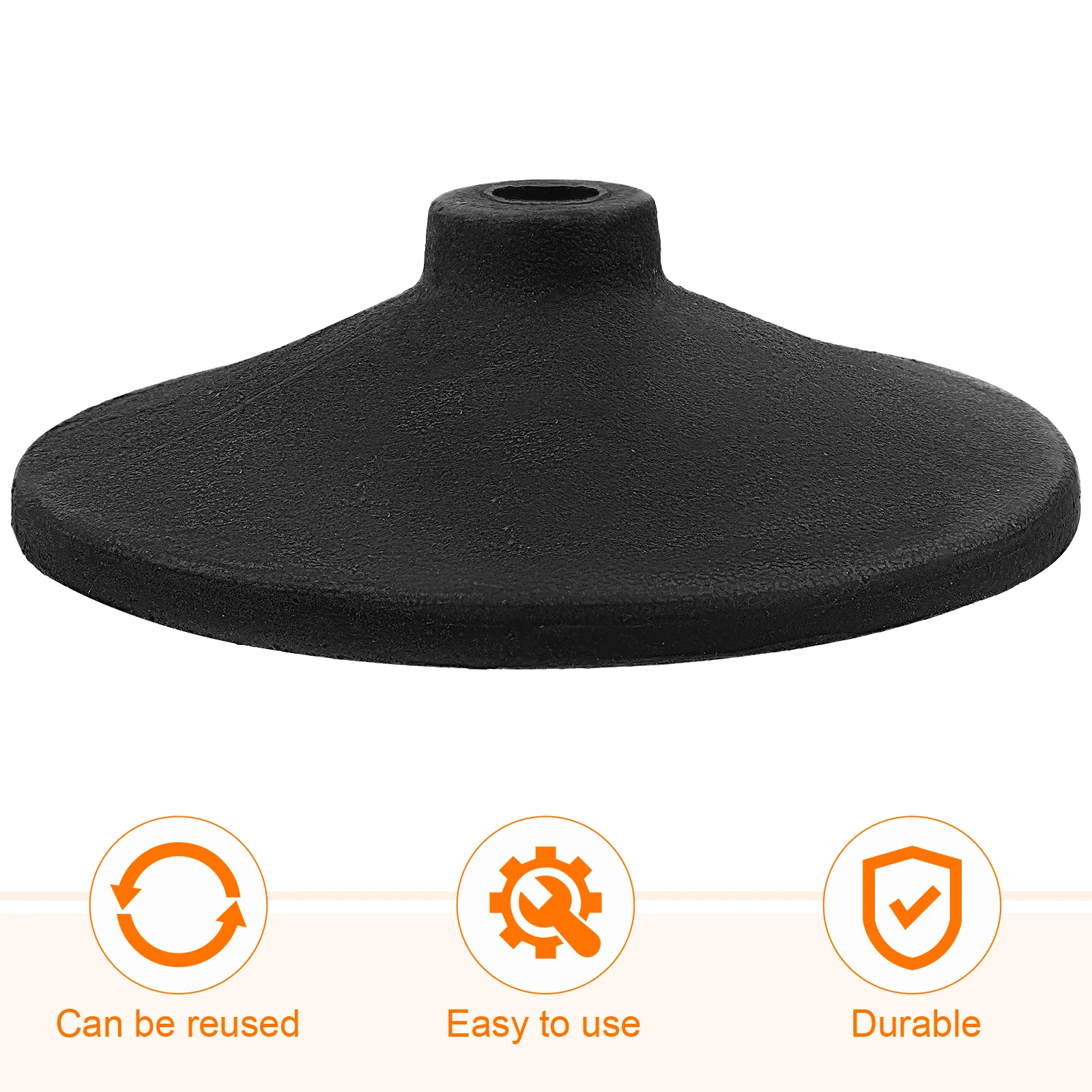 Basketball Pole Base Adjustable Rubber Football Accessory for Soccer Agility Training