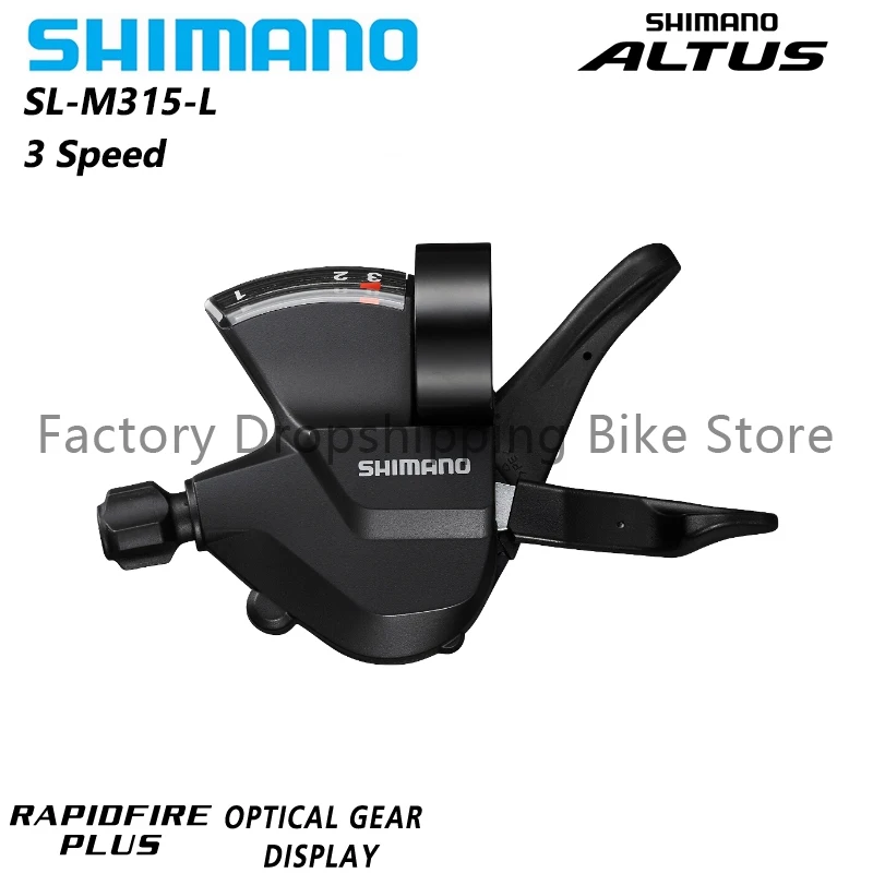 Shimano ALTUS RD-M310 Rear Derailleur Speed M315 Shifter Lever