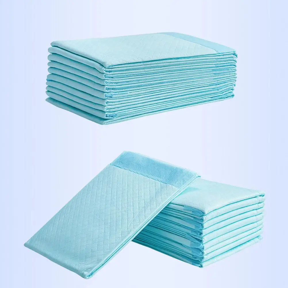 20Pcs Disposable Diaper Pad Adult Incontinence Bed Pads High Absorbency Pee Mats Breathable Leak Proof Water Tight