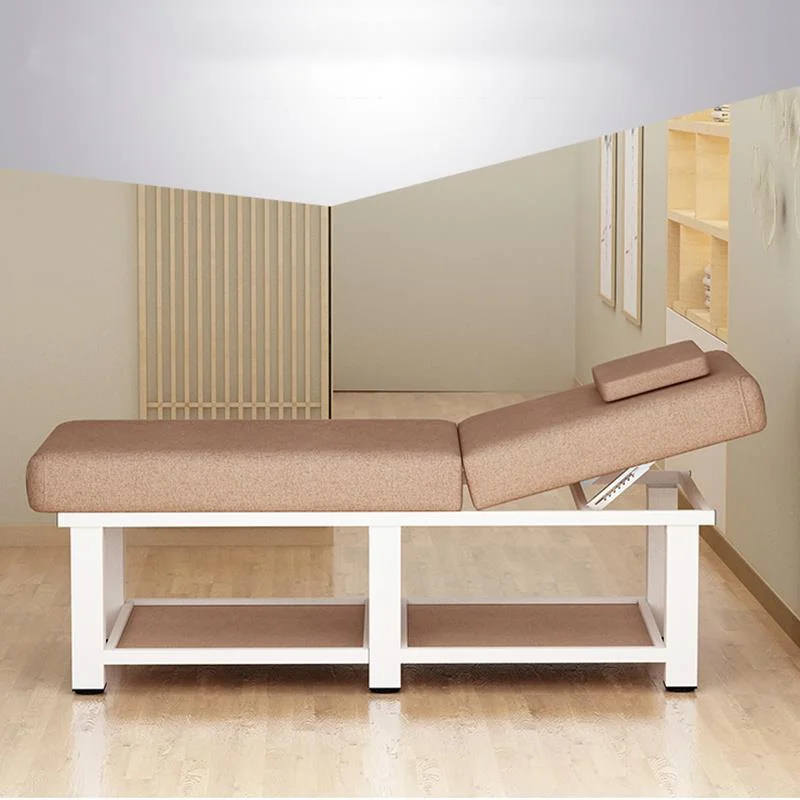 High-end Massage Tables Beauty Salon Special Beauty Bed Massage Beds Physiotherapy Home Bed with Hole Folding Embroidery Spa Bed hair salon beauty salon special with moxibustion fumigation head massage intelligent constant temperature water circulation bed