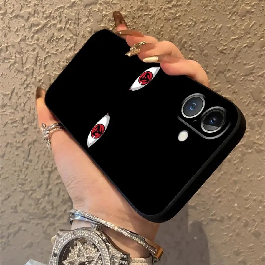 Black Soft Anime Ninja Phone Cover Case