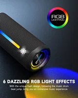 OHAYO X10MAX Bluetooth Speaker 35W - IPX7 Waterproof, Powerful Stereo Sound, 24H Playtime, TWS Pairing, Dazzling Lights, Bass Up - Image 2