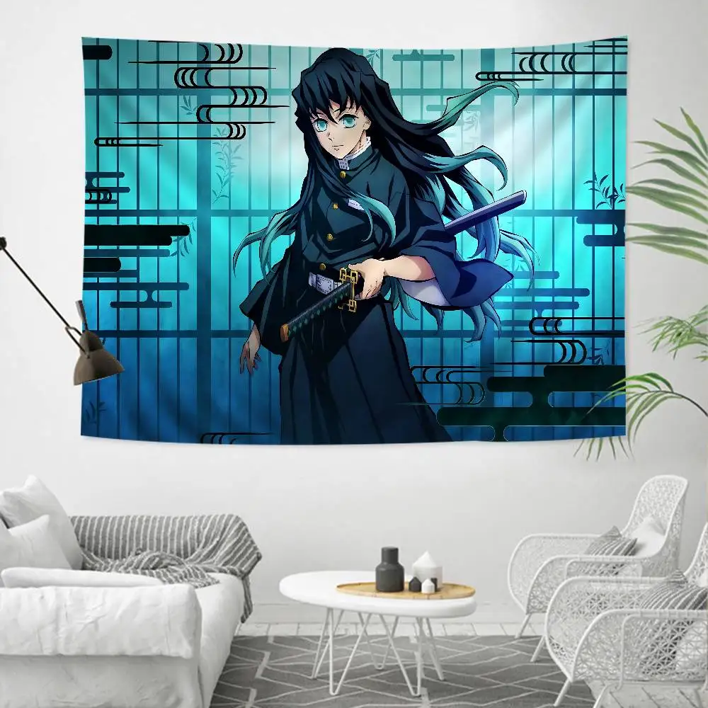 Muichiro Tokito Anime Tapestry - Sci-Fi Art