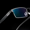 Half Frame Myopia Glasses Business Color-changing Male Female Near Sight Glasses Ultra Light Outdoor Driving Protection Glasses 3