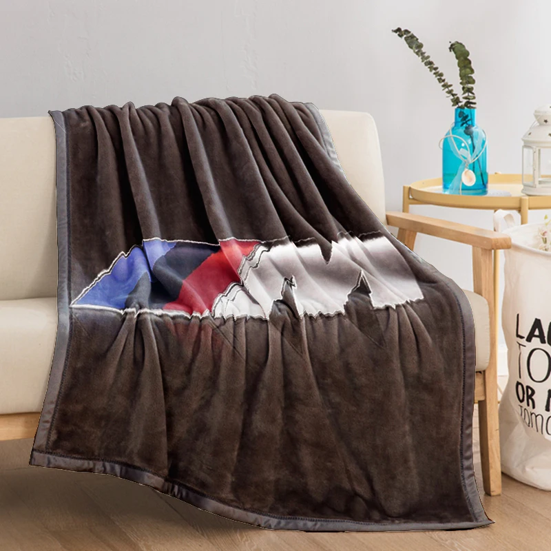 Solid Color BMW Couch Throw Blanket Sofa Winter Fluffy Soft Blankets For  Bed Boho Home Bedroom Decoration Bedspread Nap Blanket - AliExpress