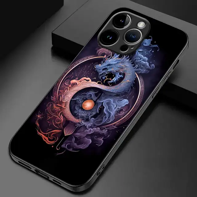 Tai Chi Dragon iPhone Case