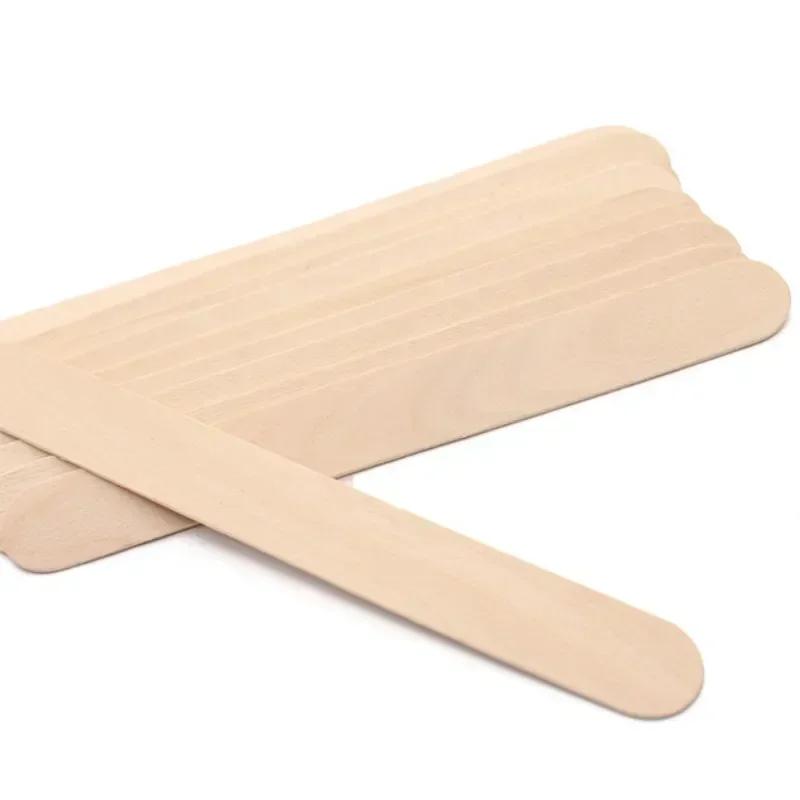10pcs/set Woman Wooden Body Hair Removal Sticks Wax Waxing Disposable Sticks Beauty Toiletry Kits Wood Tongue Depressor Spatula 5