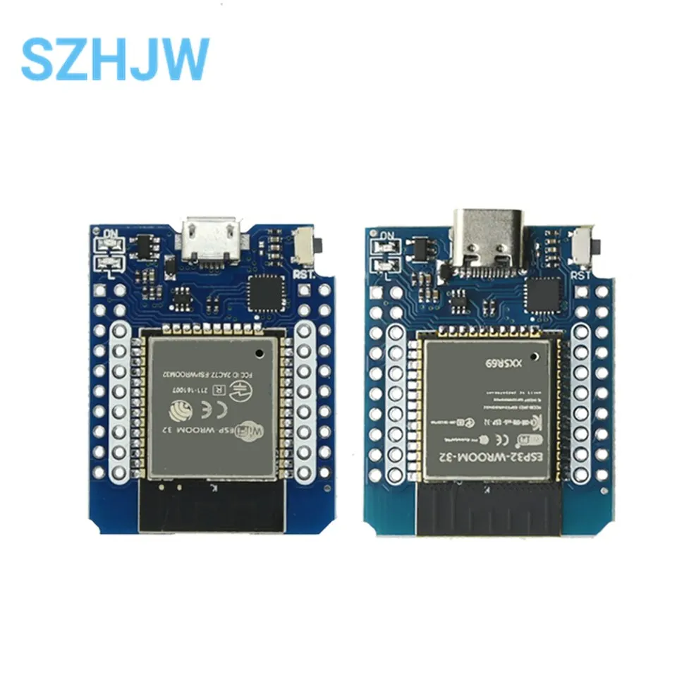 Макетная плата Wemos D1 MINI ESP8266 ESP32, модуль для Arduino с контактами, совместим с Wi-Fi, Bluetooth, CP2104 CH9102