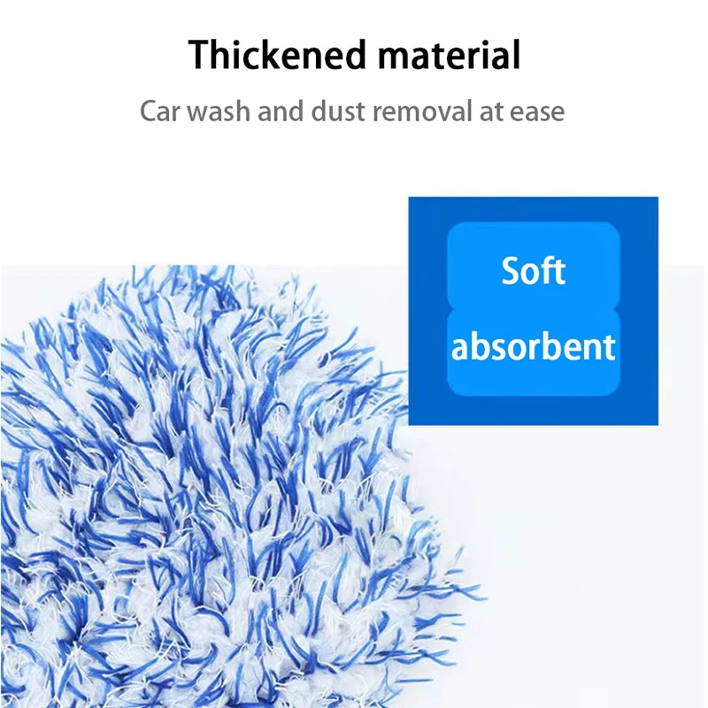 Microfiber Car Washing Gloves Auto Wheel Hub Rim Cleaning Mitt Ultra-Soft Thickening For Car Detailing Care
