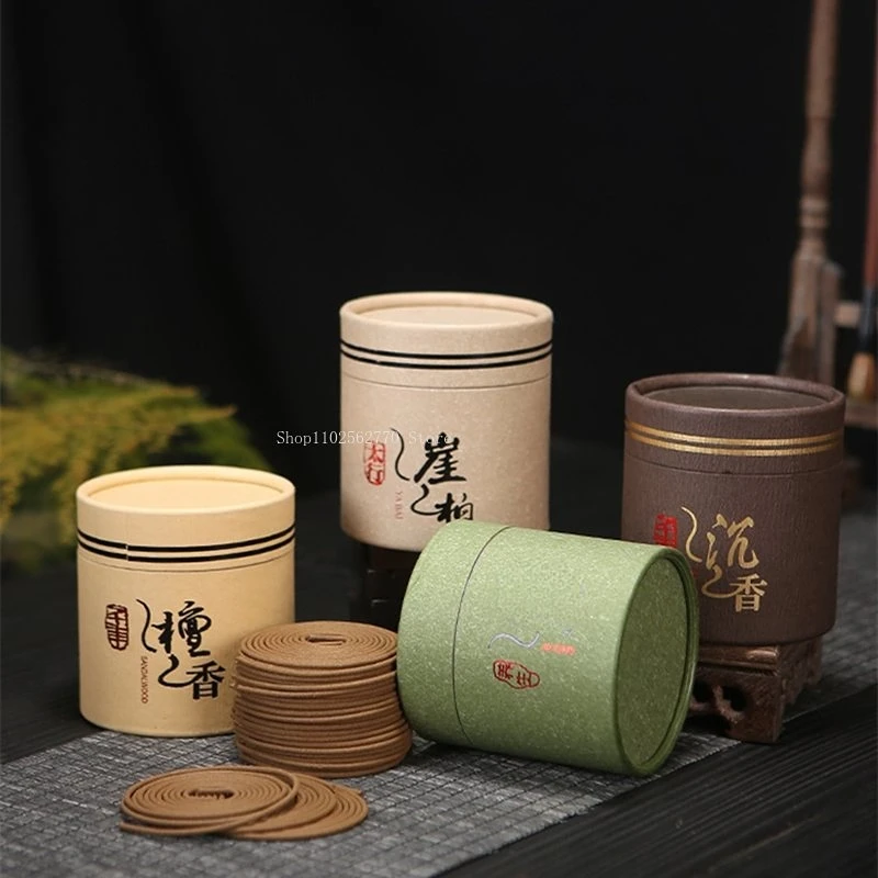 4 Ore Di Incenso Di Legno Di Sandalo Naturale Aloes Cipresso Fai Da Te Casa Indoor Buddista Hall Incenso Per Aiutare A Dormire E Purificare L'Aria