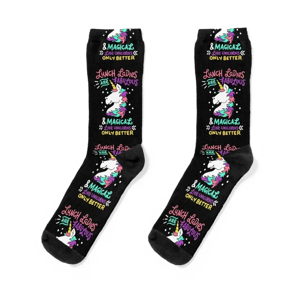 

Lunch Ladies Are Fabulous And Magical - Lunch Lady Gift Socks professional running cycling anti-slip Socks Men's Women's