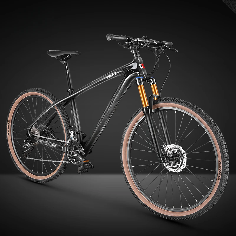 

Горный велосипед WEST BIKING 26 дюймов 27,5 дюйма 29 дюймов T700 из углеродного волокна, 27-скоростной легкий горный велосипед из алюминиевого сплава, удобный дорожный велосипед