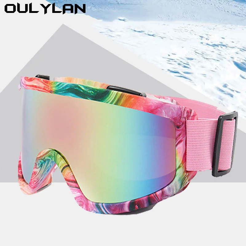 

Oulylan Ski Snowboard Goggles Mountain Skiing Eyewear Snowmobile Winter Sports Goggle Snow Glasses Cycling Polarized Sunglasses