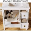 Bathroom Vanity with Sink, 30" Bathroom Cabinet with 2 Drawers and Storage, Modern Bathroom Vanity Set, Easy Assembly 3