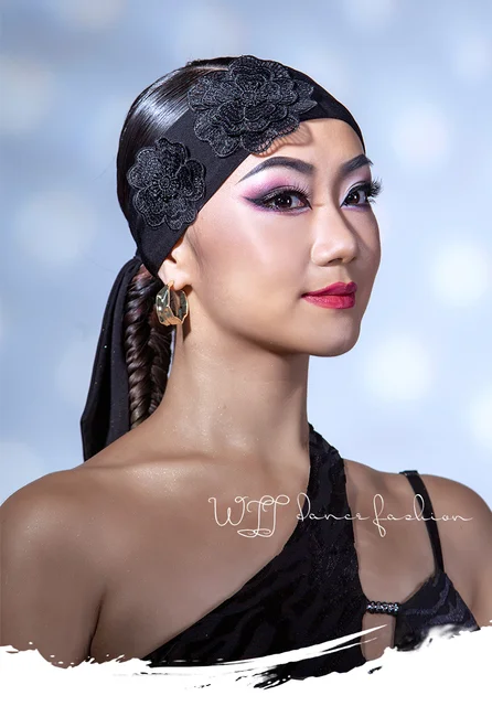 社交ダンス用ヘアアクセサリー DT173 ブラック 社交ダンス用ヘアアクセサリー DT173 ブラック 社交ダンス用ヘア