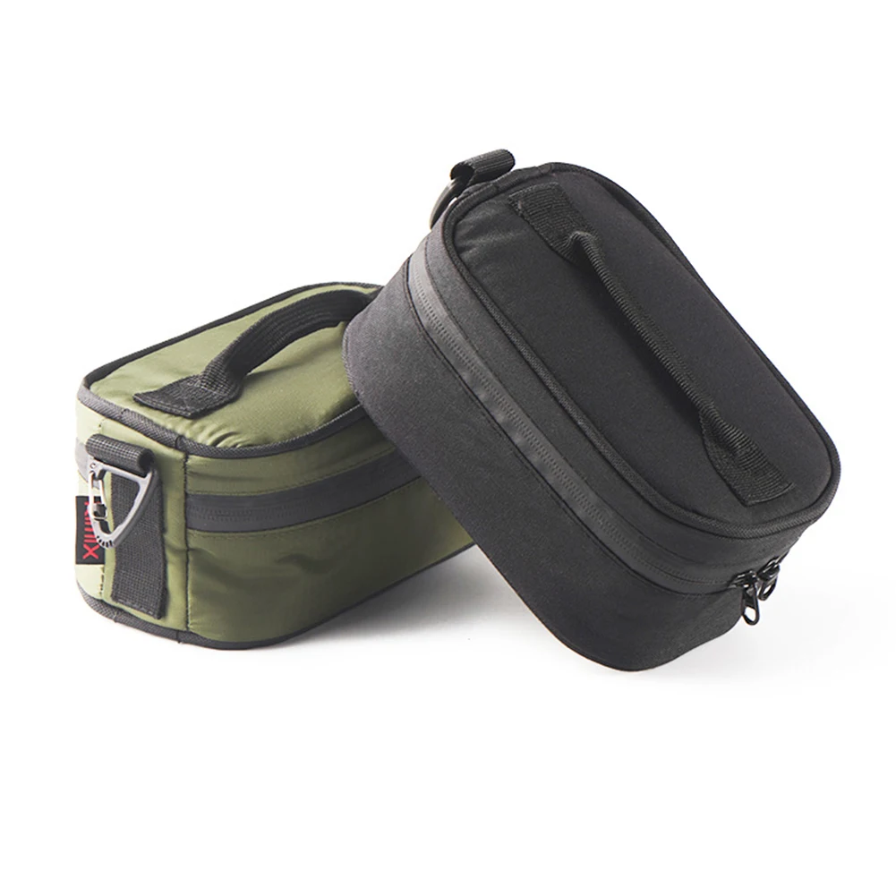 Outdoor Camping Tableware Lunch Box Storage Bag Portable Aluminum Thermal Picnic Bento Box Insulation Food Case Carrier Bag