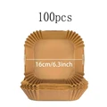 100pcs 16cm square