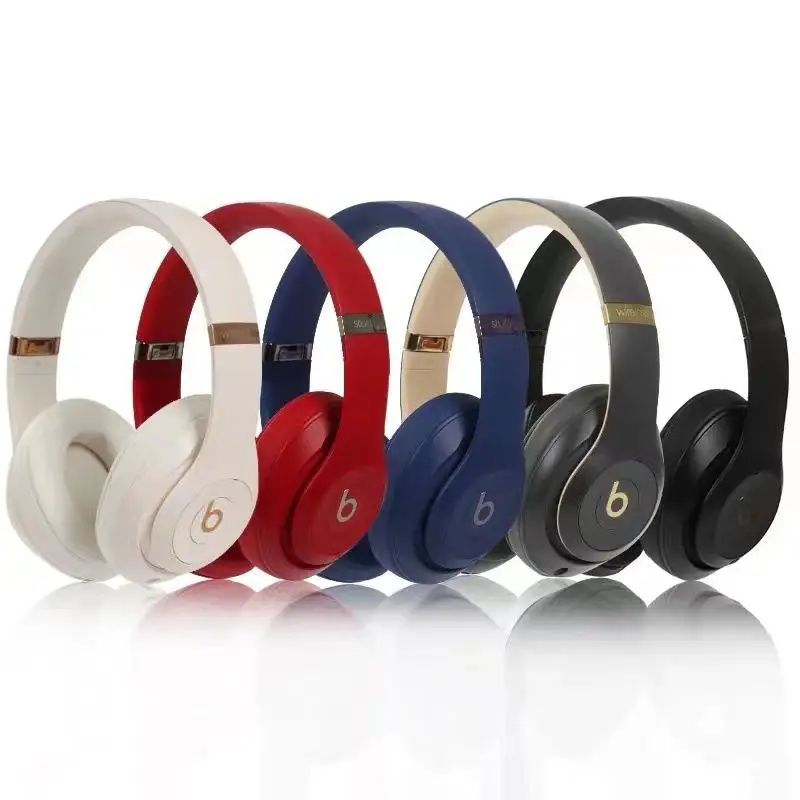 наушники бесповородные Beats Solo 3 Bluetooth с шумоподавлением Гарнитура Music Sport Deep Bass