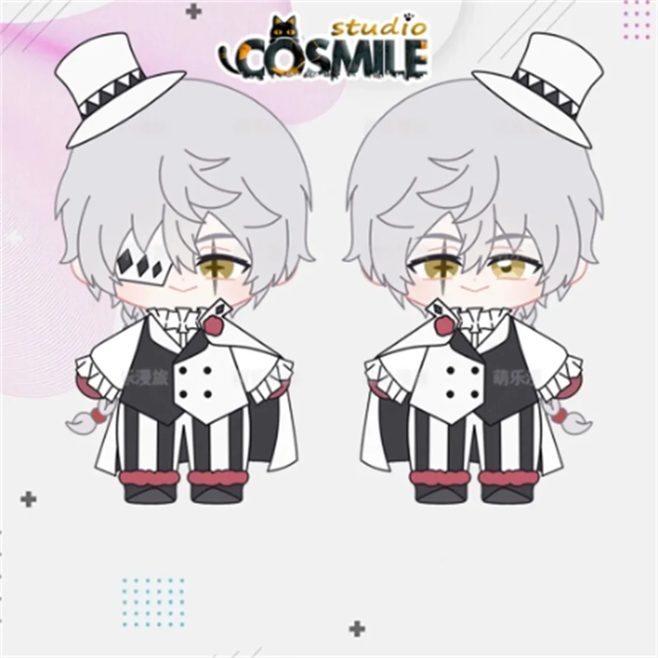 

Аниме «бродячие псы», Джокер гогоголь-Яновский гогоголь, мягкие плюшевые игрушки 20 см, одежда для тела, мл Dec