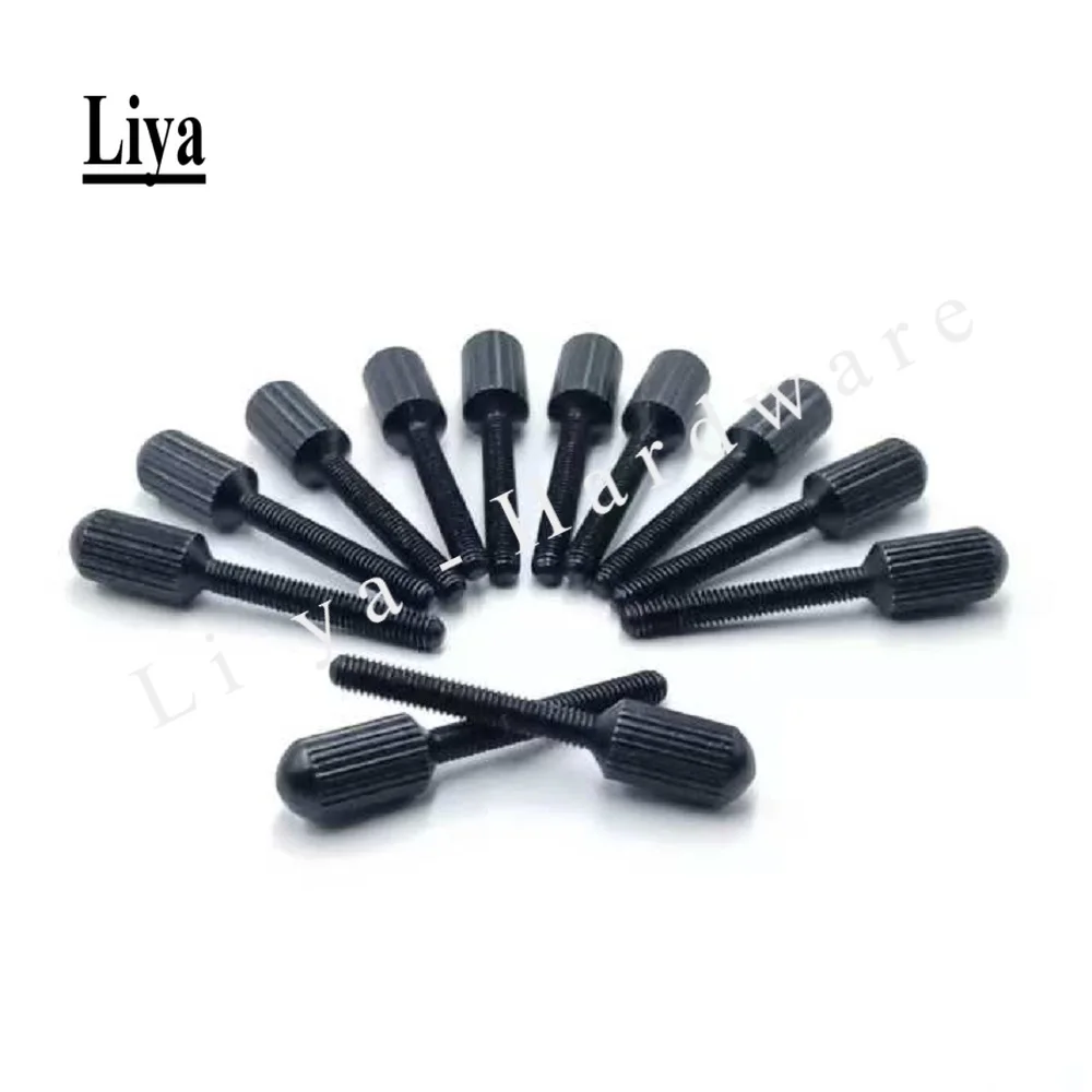 2-10pcs [M2 M2.5M3 M4 M5 M6 M8] GB836 304 스테인레스 스틸 소형 헤드 널링 엄지 나사