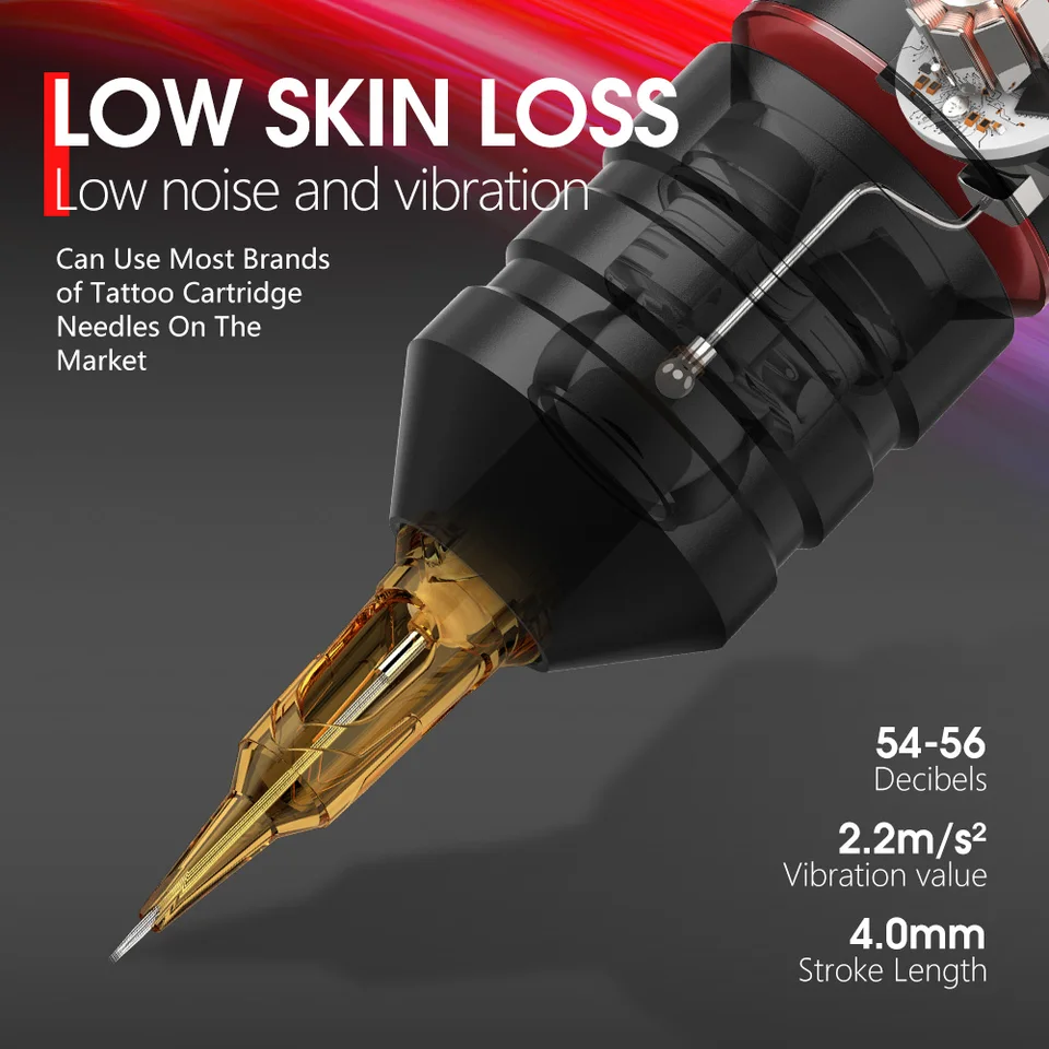 XNET Vane Wireless Tattoo Machine Kit Brushless Motor Tattoo