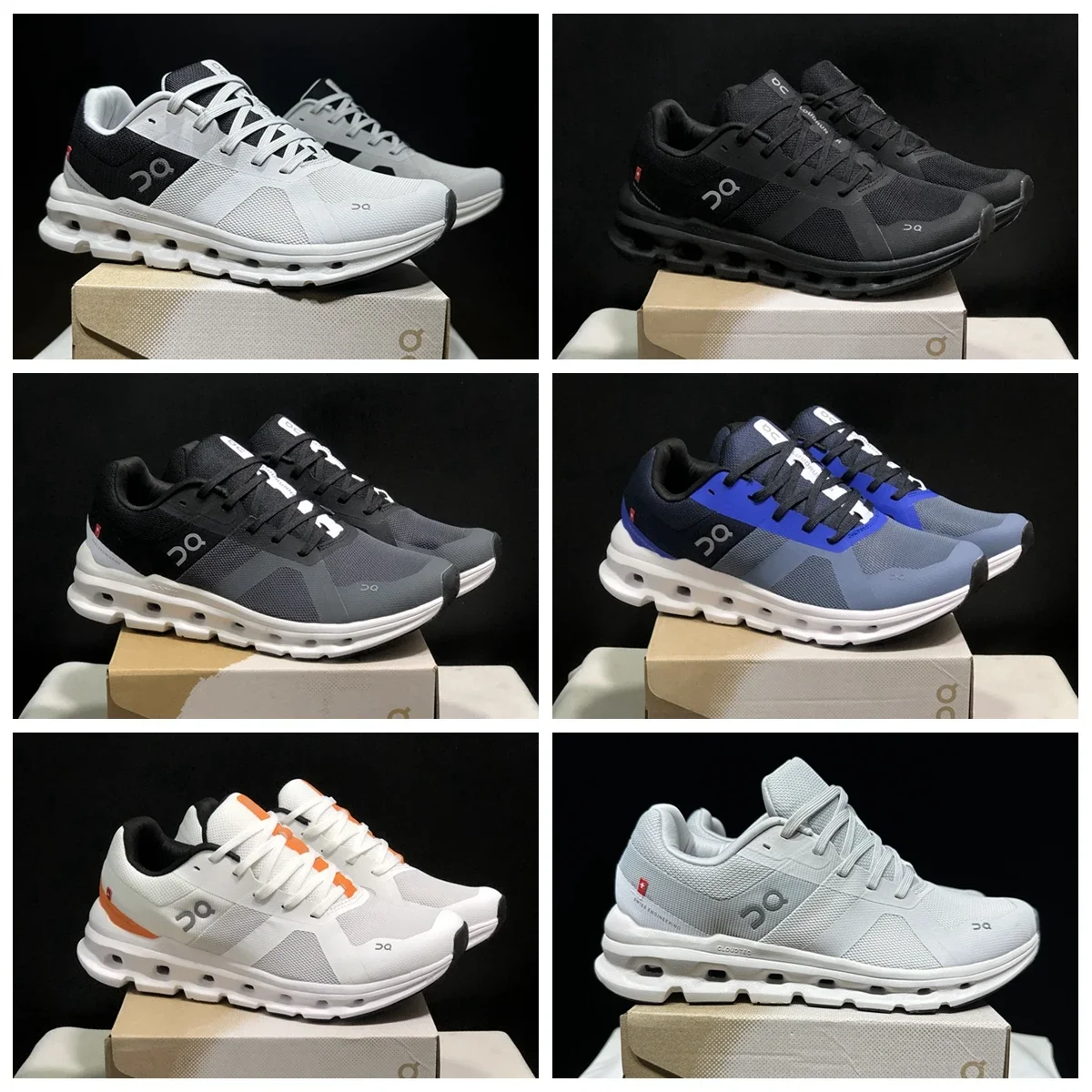 

Оригинальные беговые кроссовки Cloudrunner, Нескользящие удобные сетчатые кроссовки для фитнеса и походов на открытом воздухе для мужчин и женщин
